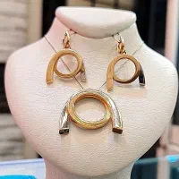 نیم ست طلای بدون اجرت
