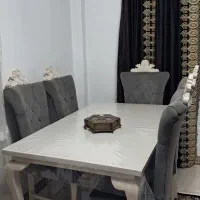 پرده.میزناهارخوری.تخت دونفره.میزتلویزیون|میز و صندلی غذاخوری|رشت, حومه رشت|دیوار