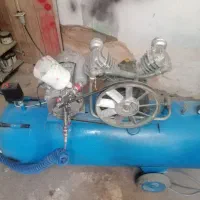 پمپ باد ۱۵۰ لیتری پیستوله رنگ