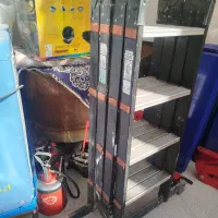 نردبان مفصلی  ۴تکه ۱۶ پله|ابزارآلات|اصفهان, بهرام‌آباد|دیوار