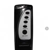 پنکه پایه بلند ۵حالته ریموت دارنواستفاده نشده|پنکه و تصفیه‌کنندهٔ هوا|دورود, |دیوار