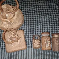 ترازو دو کفه ای قدیمی|کلکسیون اشیاء عتیقه|کاشان, عربها|دیوار