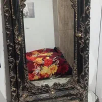 آینه قدی و کنسول تمام چوب کاملا سالم