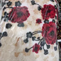 پتو گلبافت نرمینه دونفره