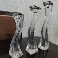 شمعدونی کریستال بوهمیا