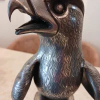 تندیس فولادی  نقره کوب|مجسمه، تندیس، ماکت|کیش, |دیوار