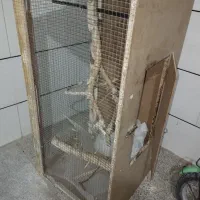 قفس چوبی دستساز|لوازم جانبی حیوانات|اصفهان, باتون|دیوار