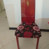 میز ناهار خوری ۸ نفره به رنگ زرشکی|میز و صندلی غذاخوری|تهران, شهرک آتی شهر|دیوار