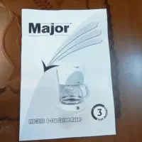 قهوه ساز Major بدون استفاده|سماور، چای‌ساز، قهوه‌ساز|مشهد, سعد آباد|دیوار