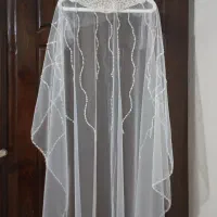 تور سر عروس|لباس|صحنه, |دیوار