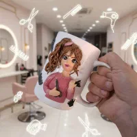 ماگ عروسکی هدیه|صنایع دستی و سایر لوازم تزئینی|مشهد, آزادشهر|دیوار