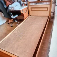 تخت کودک و نوجوان|تخت و سرویس خواب|میانه, |دیوار