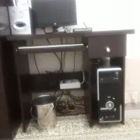 کمد با دراور ۴ کشو و میز کامپیوتر در حد نو|جاکفشی، کمد، دراور|تهران, افسریه شمالی|دیوار