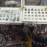 دو عدد کلکسیون انگشتر نقره|کلکسیون اشیاء عتیقه|سیرجان, |دیوار