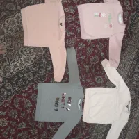 ۴عددپیراهن بچه گانه حدود۴و۵ساله درجه یک