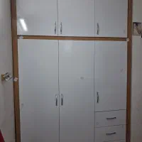 کمد دیواری کابینت دکور مغازه ام دی اف طراحی و اجرا