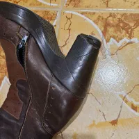 بوت تمام چرم سایز ۳۹|کیف، کفش، کمربند|چالوس, |دیوار