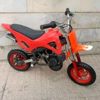 موتور مینی  کراس ۵۰ سی سی بنزینی روشن در حد