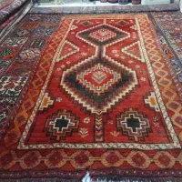 دو تخته فرش لری دستباف قدیمی ۲۰ میلیون