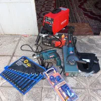 مینی فرز اینورتر ۴۰۰امپر دریل چکشی دار اچار بوکس