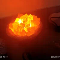 چراغ خواب نمک سنگ|چراغ خواب و آباژور|مشکیندشت, |دیوار