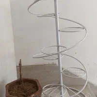 جاگلدانی ایستاده مدل مارپیچ درحدنو