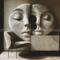 ساخت انواع مجسمه و نقش برجسته دیواری