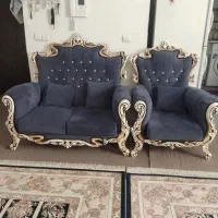 مبلمان هفت نفره و میز عسلی