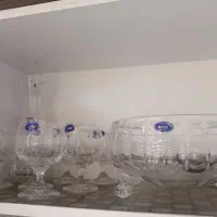 آجیل خوری و جام و لیوان پایه دار