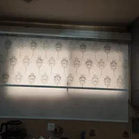 پرده زبرا دو مکانیزمه نونو تازه نصب کردم|پرده، رانر، رومیزی|آمل, |دیوار