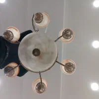 لوستر سه شاخه و شش شاخه