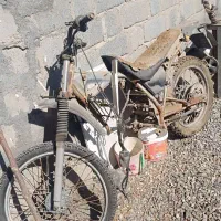 موتور|موتورسیکلت|بند زرک, |دیوار