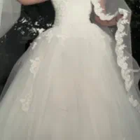 لباس عروس تمام دانتل|لباس|ری, دیلمان|دیوار