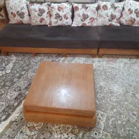 مبل راحتی ۷ نفره|مبلمان خانگی و میز عسلی|قم, بنیاد|دیوار