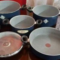 سرویس قابلمه تفال فرانسه نوی نو و قابلمه آمریکایی|ظروف پخت‌وپز|تهران, سهروردی|دیوار
