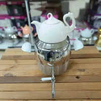 کتری و قوری استیل تیتیل 6لیتری