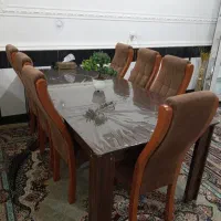 میزنهارخوری چوبی ۸نفره درحدنو