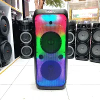 باند اسپیکر سیستم صوتی تکی شارژی led چکی و نقدی