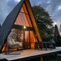 طراحی و ساخت آلاچیق سوئیسی