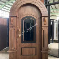 درب چوبی تاج دار|مصالح و تجهیزات ساختمان|اهواز, زوویه ۲|دیوار
