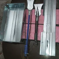 منقل،بادبزن،کش موتور،طناب،انبر و بیلچه وتله موش