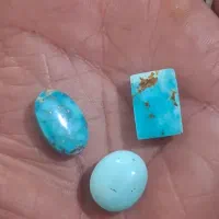 سه عدد فیروزه نیشابور