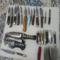چاقوها ی کلکسیونی دست ساز وشاخ|کلکسیون اشیاء عتیقه|کرمانشاه, |دیوار