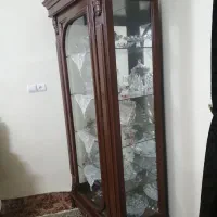 بوفه چوبی|بوفه، ویترین، کنسول|نیشابور, شهرک ولیعصر|دیوار