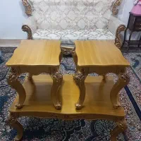 ست مبلمان ۷نفره سلطنتی ویک دست میز عسلی|مبلمان خانگی و میز عسلی|فومن, |دیوار