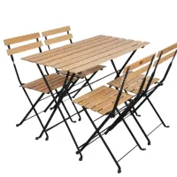 میز و صندلی تاشو پلی وود،تراس،بالکن،کافه،آشپزخانه|میز و صندلی غذاخوری|وحیدیه, |دیوار