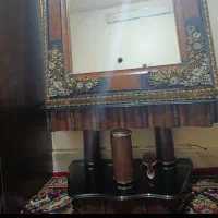 آینه شمعدان|آینه|نظرآباد, نظرآباد|دیوار