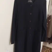 مانتو شلوار اداری سایز ۳۸ سرمه ای در حدنو