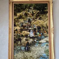 ۲ عدد تابلو فرش دستباف