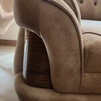 مبلمان راحتی 8 نفره تختخواب شو با پارچه ضد لک